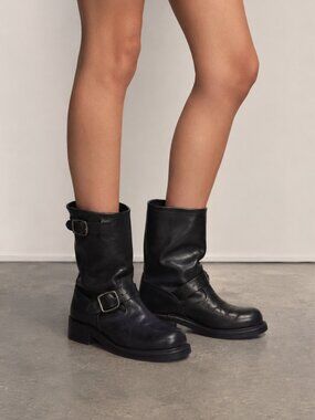 🖤 Vintage all leather engineer boots - Frye vibes